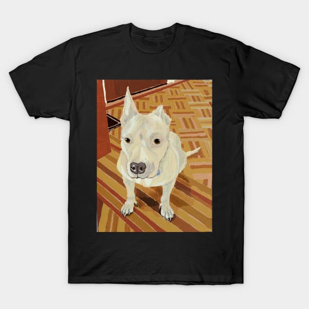 Ed - Super Cool Dog Adopted from the Washington Rescue Alliance T-Shirt by VegShop